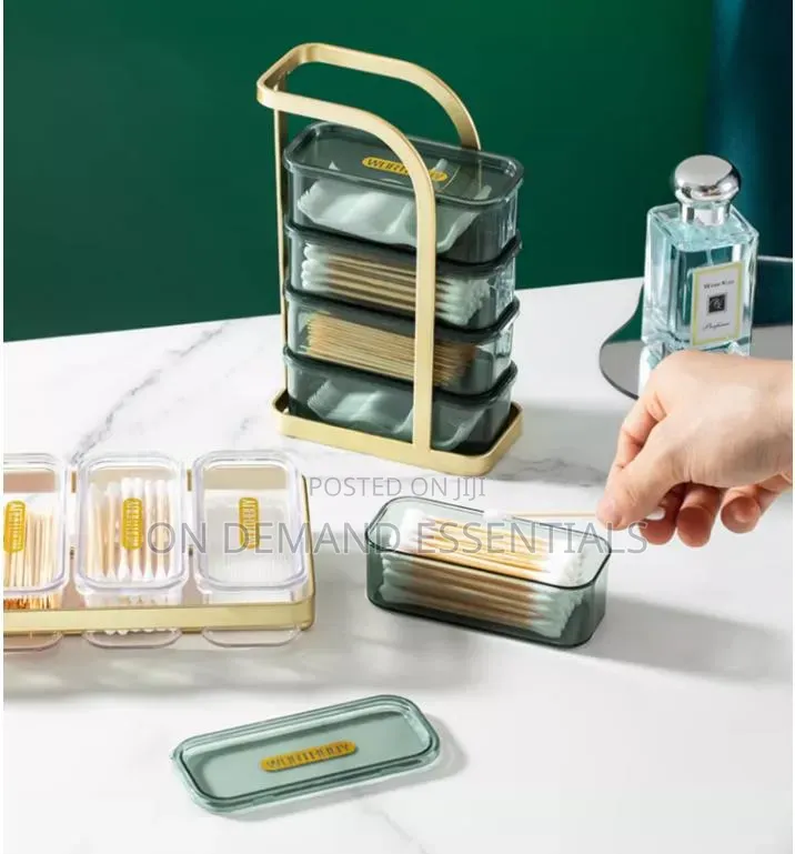 Cosmetic Organizer Tray Tower