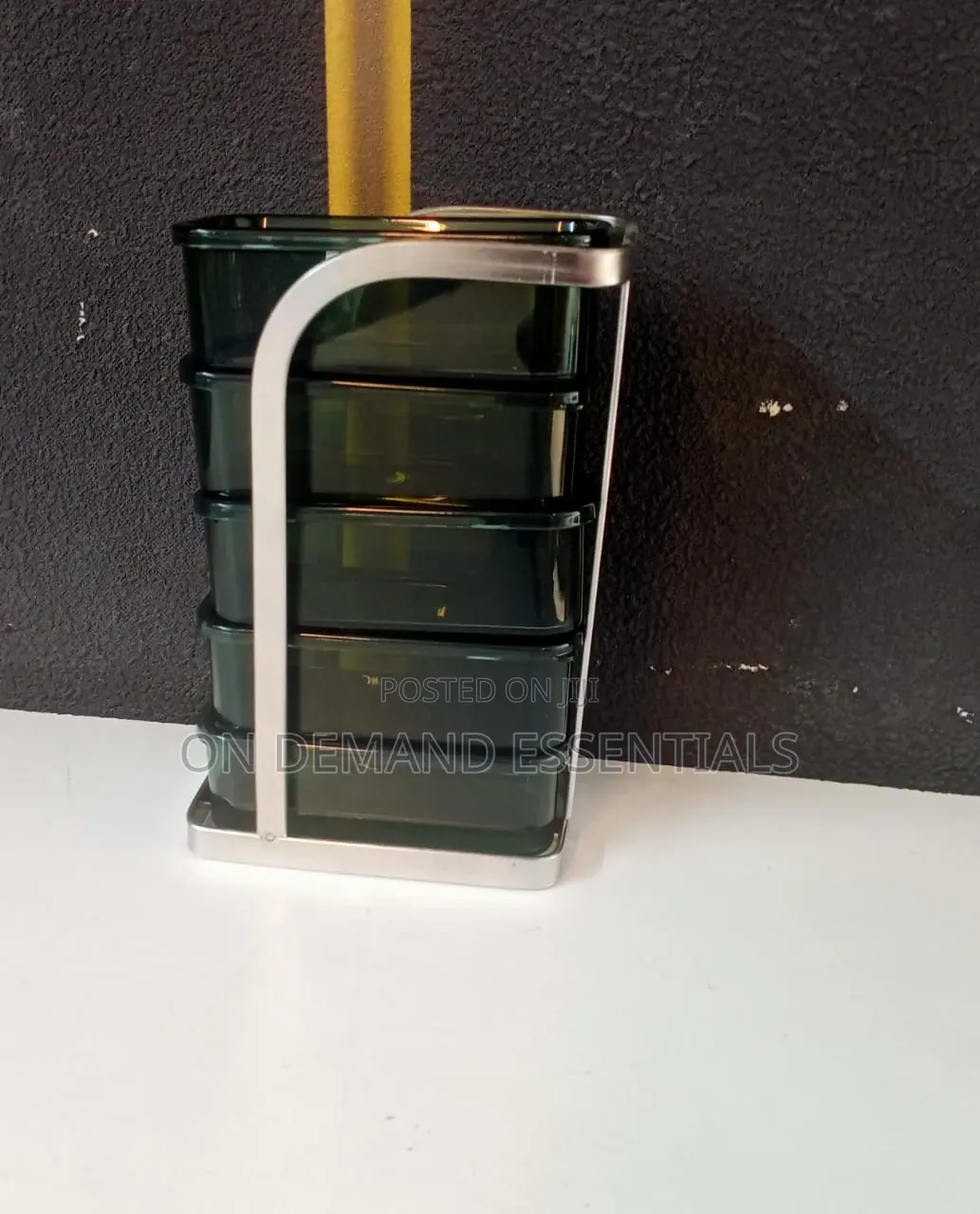 Cosmetic Organizer Tray Tower
