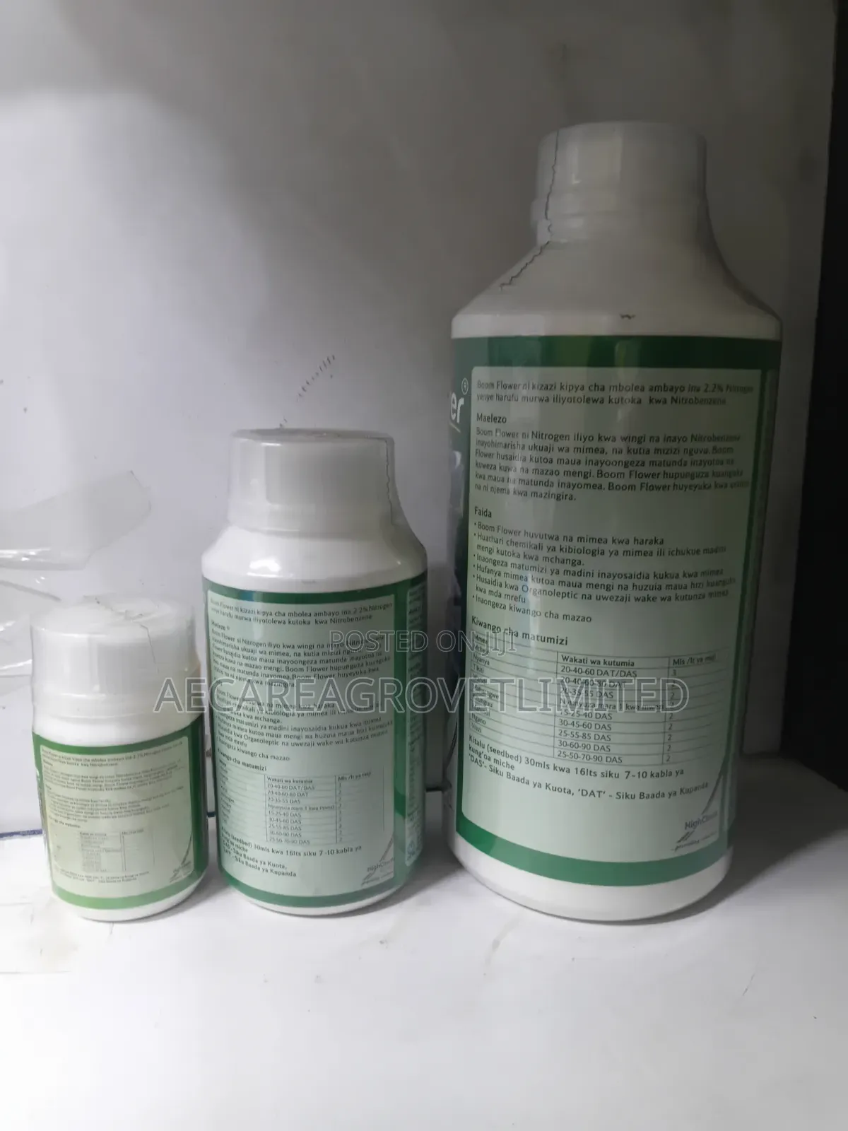 Boom Flower Fertilizer 50ml, 100ml, 250ml, 1litre