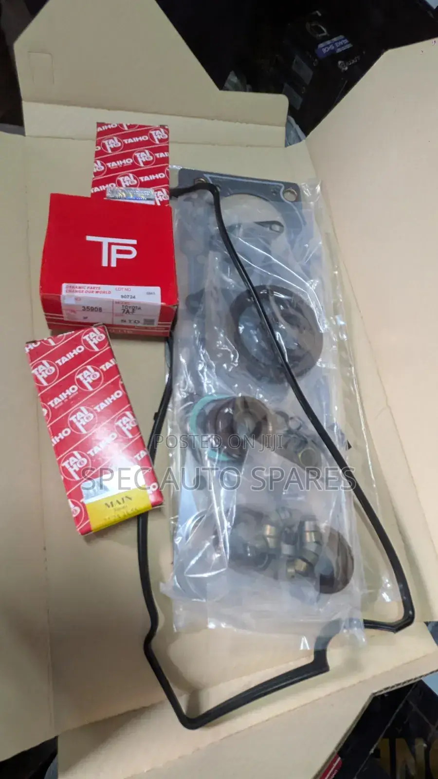 Rings,Con ,Main and Thrust Washer 7AFE Complete Set