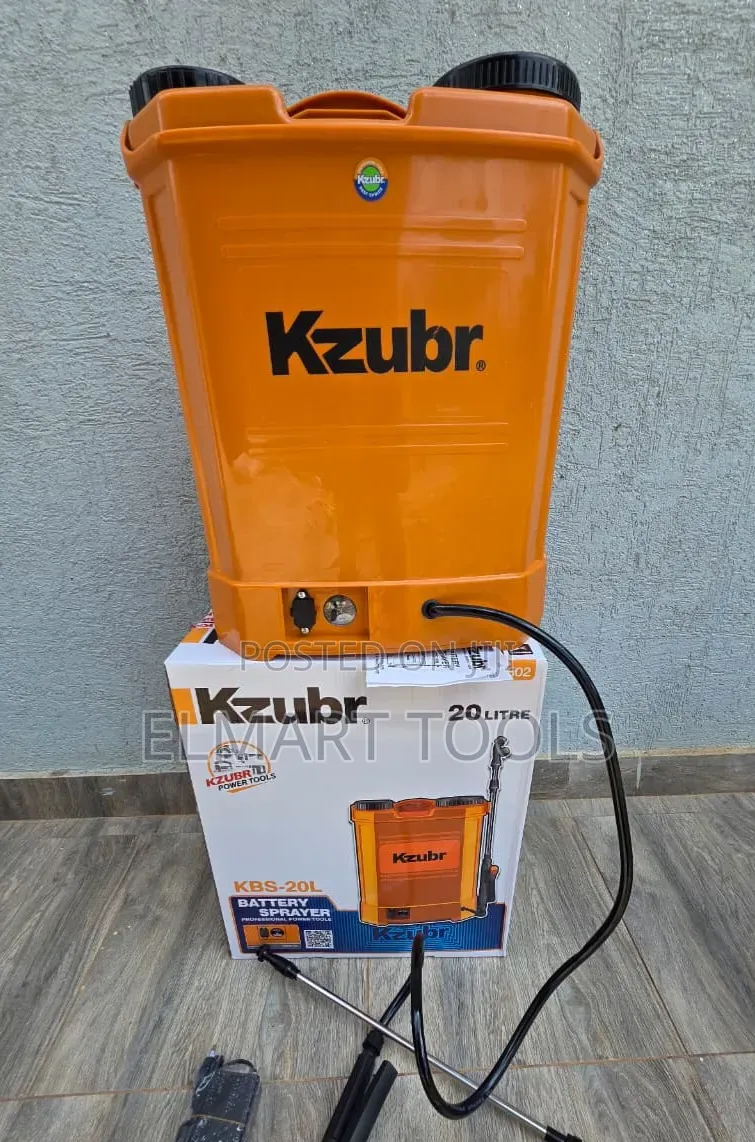Kzubr 20l Rechargeable Battery Knapsack Sprayer