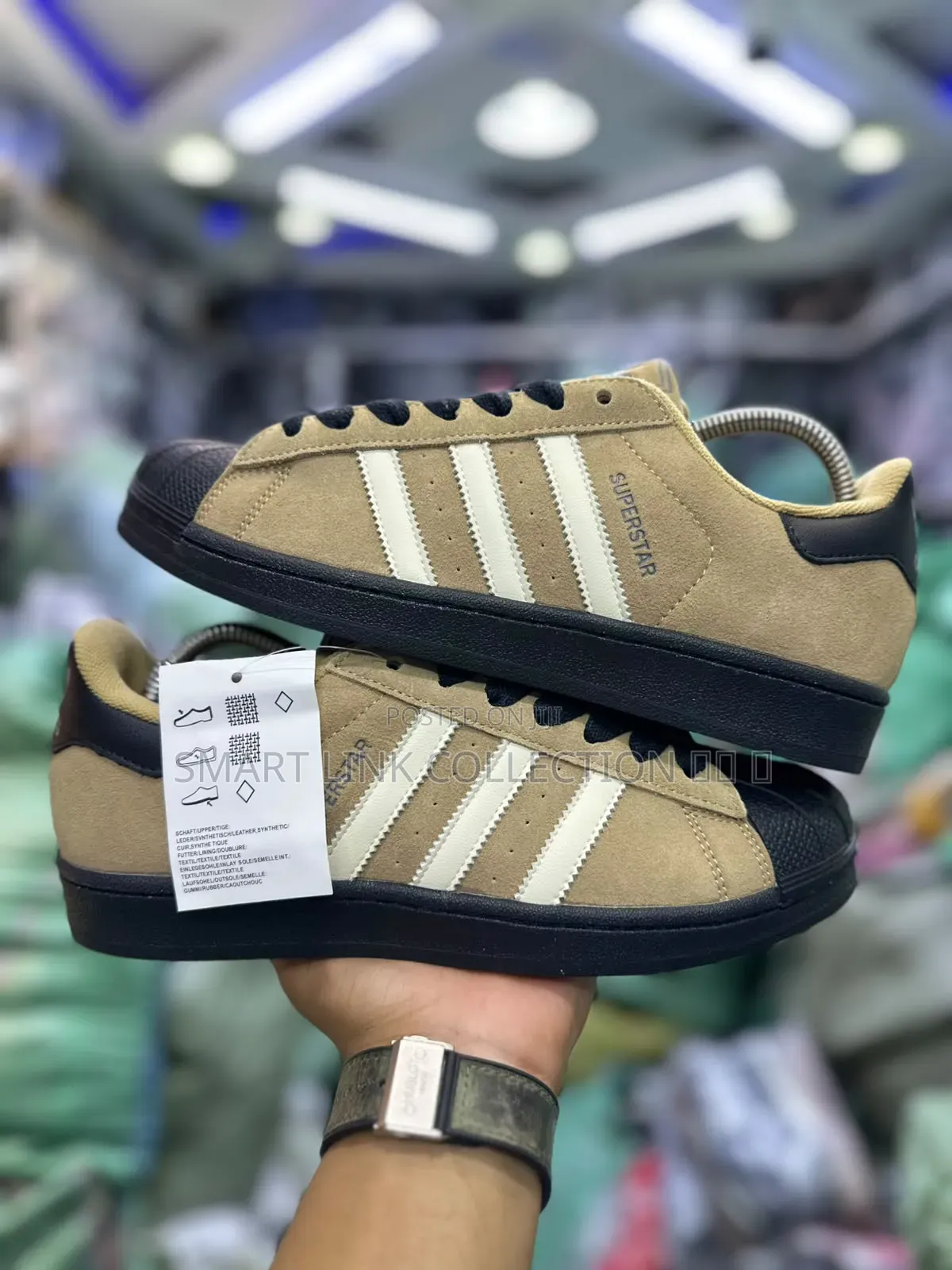 Adidas Original Superstar “Light Brown “