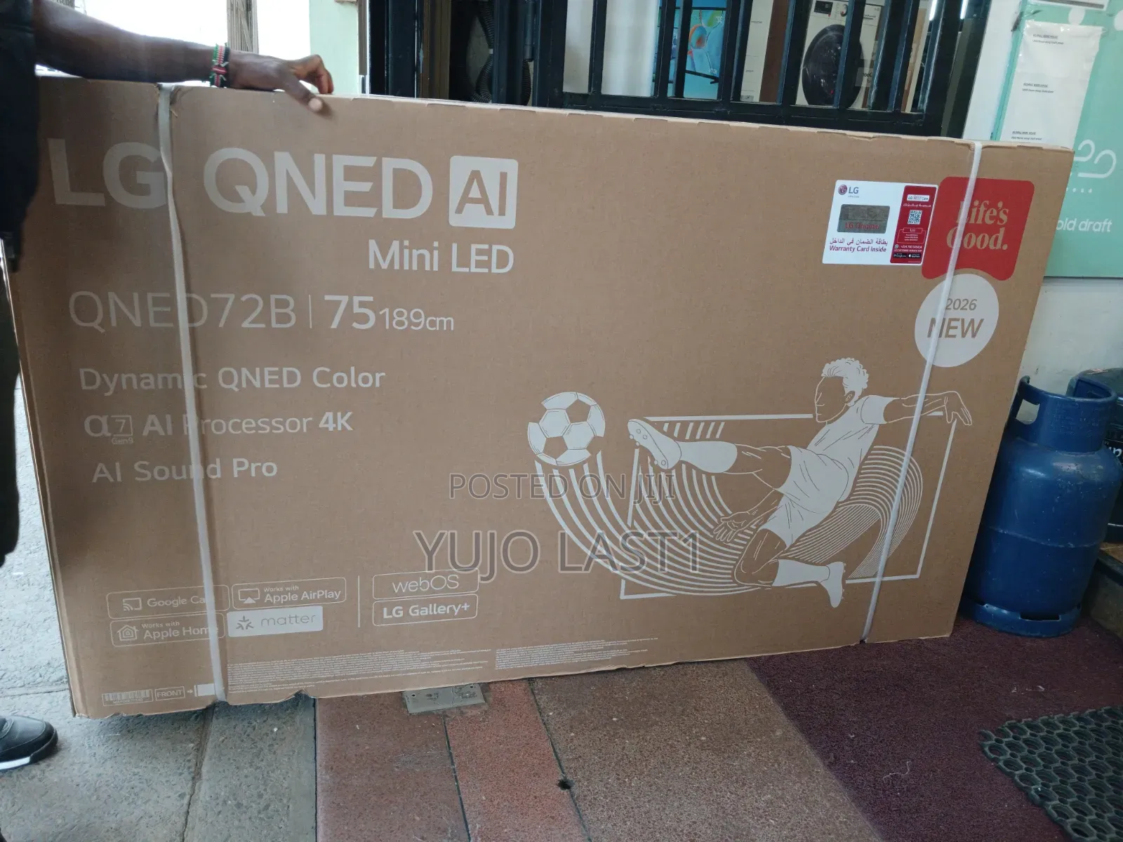75 Inch LG Nano Uhd Ai Nu84 Smart TV 2026