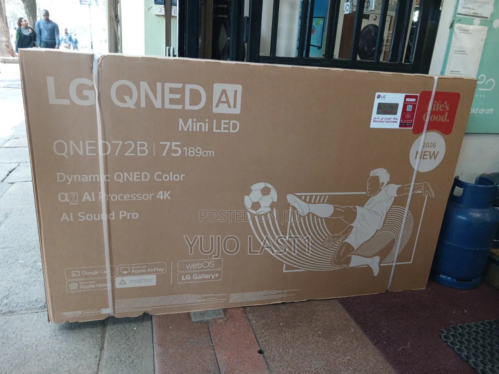 75 Inch LG Nano Uhd Ai Nu84 Smart TV 2026