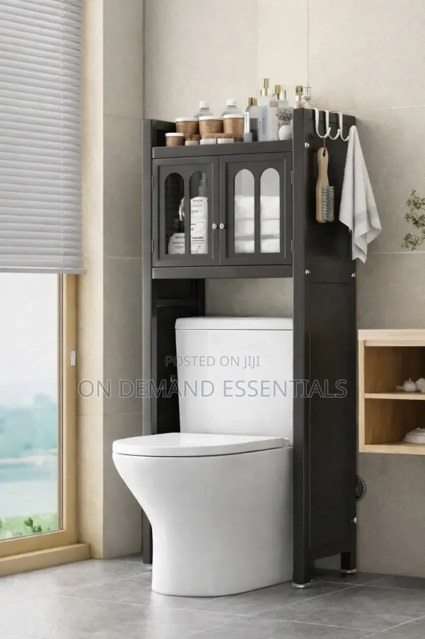 Premium Over-the-Toilet Bathroom Storage Cabinet