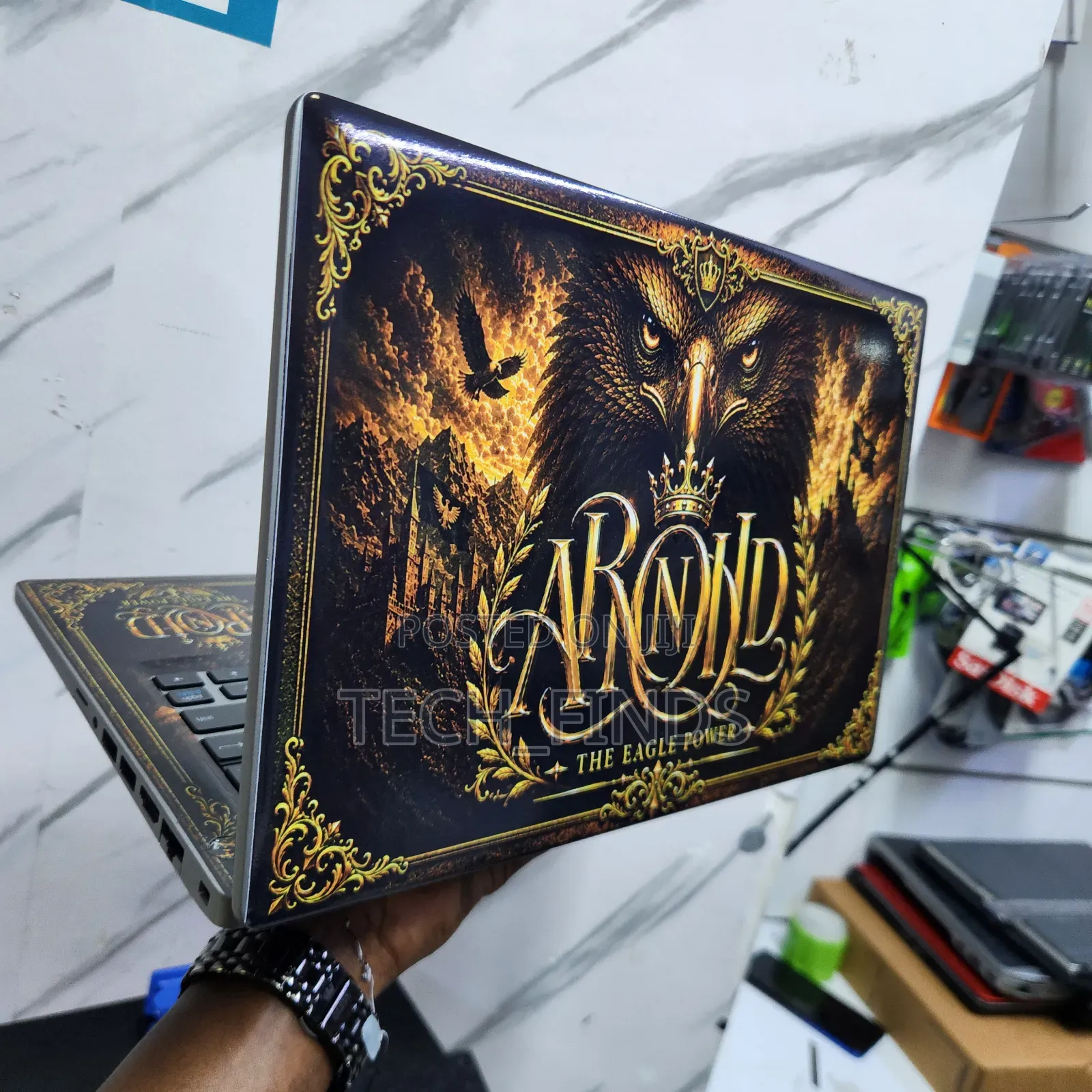 The EAGLE POWER Customized Laptop Skin