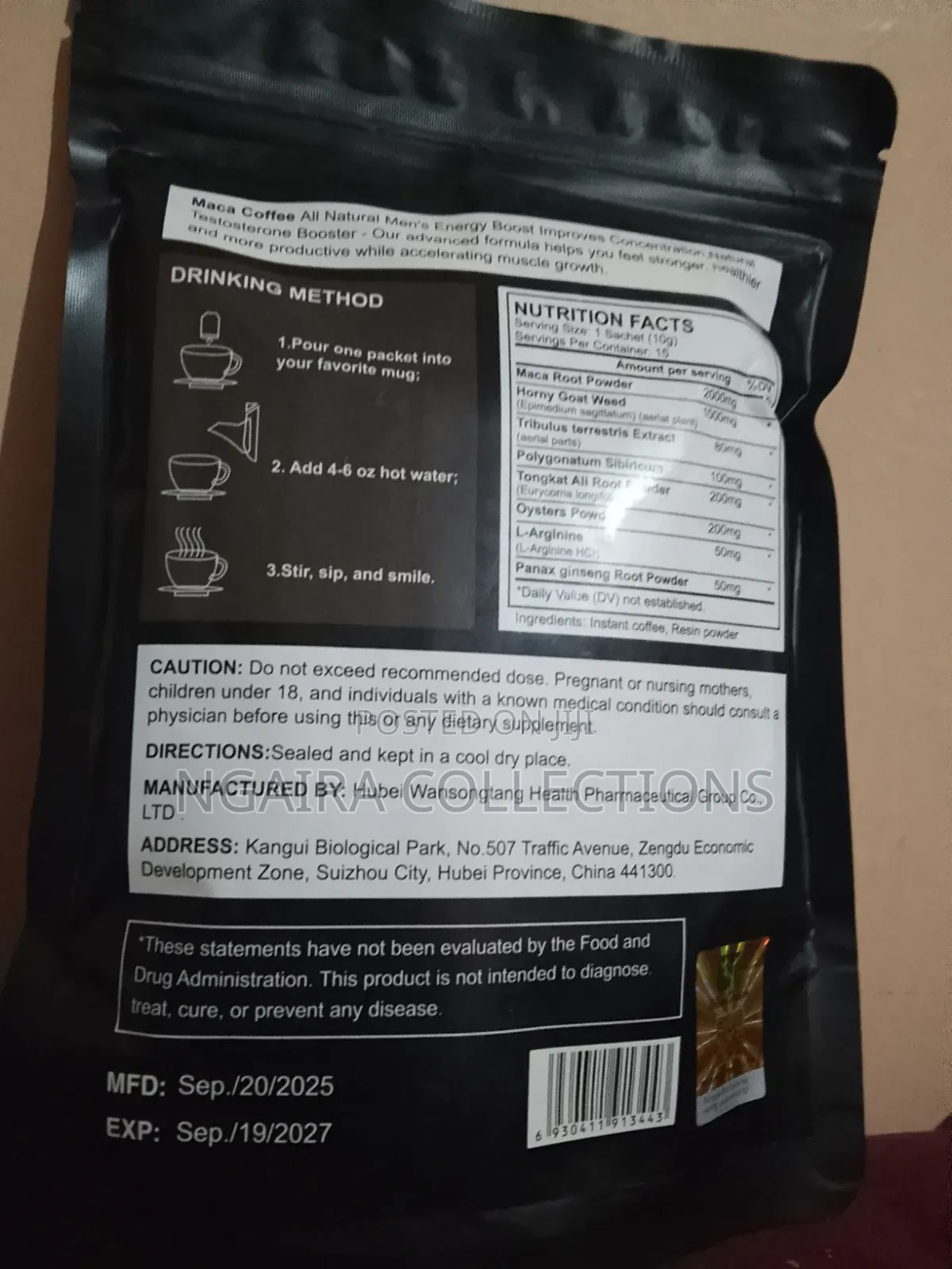 Maca Boost Coffee