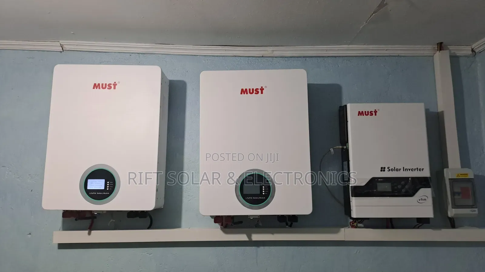 Must 10.24kwh - 51v (200ah) Lithium Ion Solar Battery 6000 Cycle