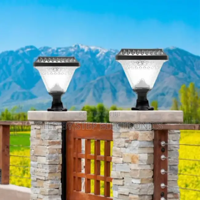 Waterproof Pillar Post or Compound Outdoor Solar Light