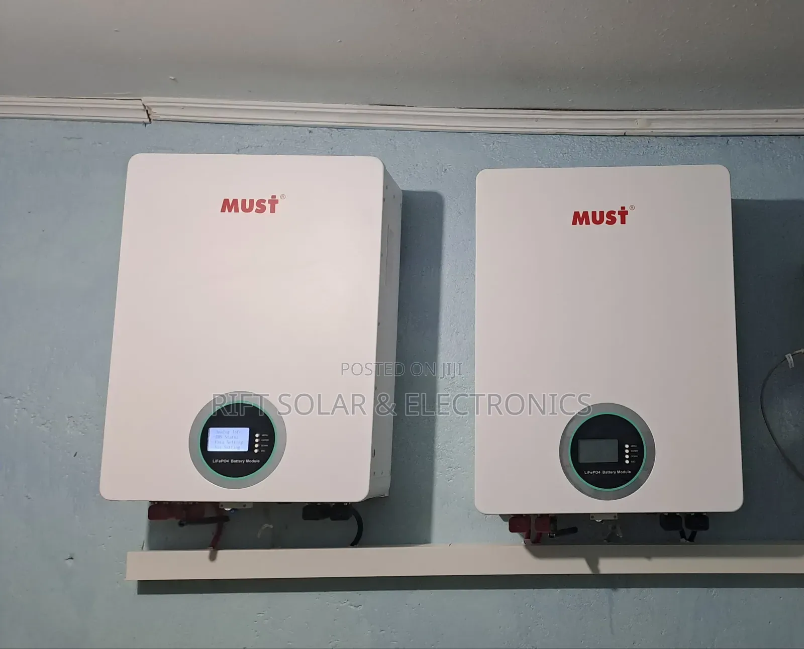 Must 10.26kwh ( 51v - 200ah) Lithium Solar Battery 5 Years Warranty