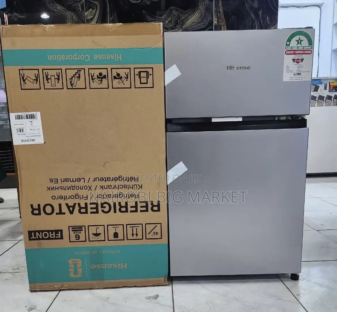 Hisense Mini Double Door Fridge