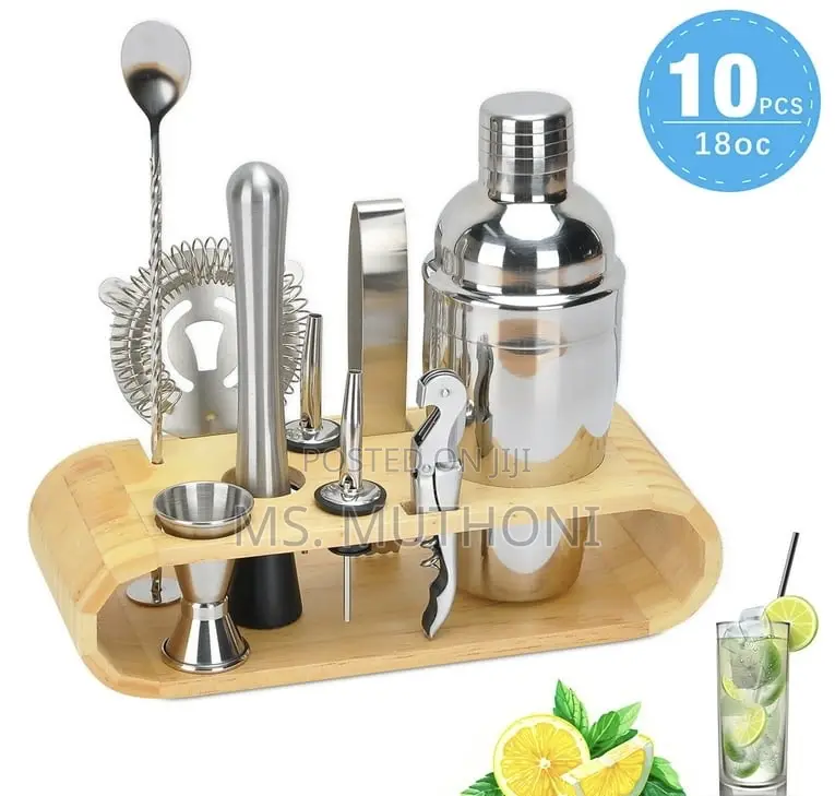 10 PCs Bar Accessories (Bartenders Kit)