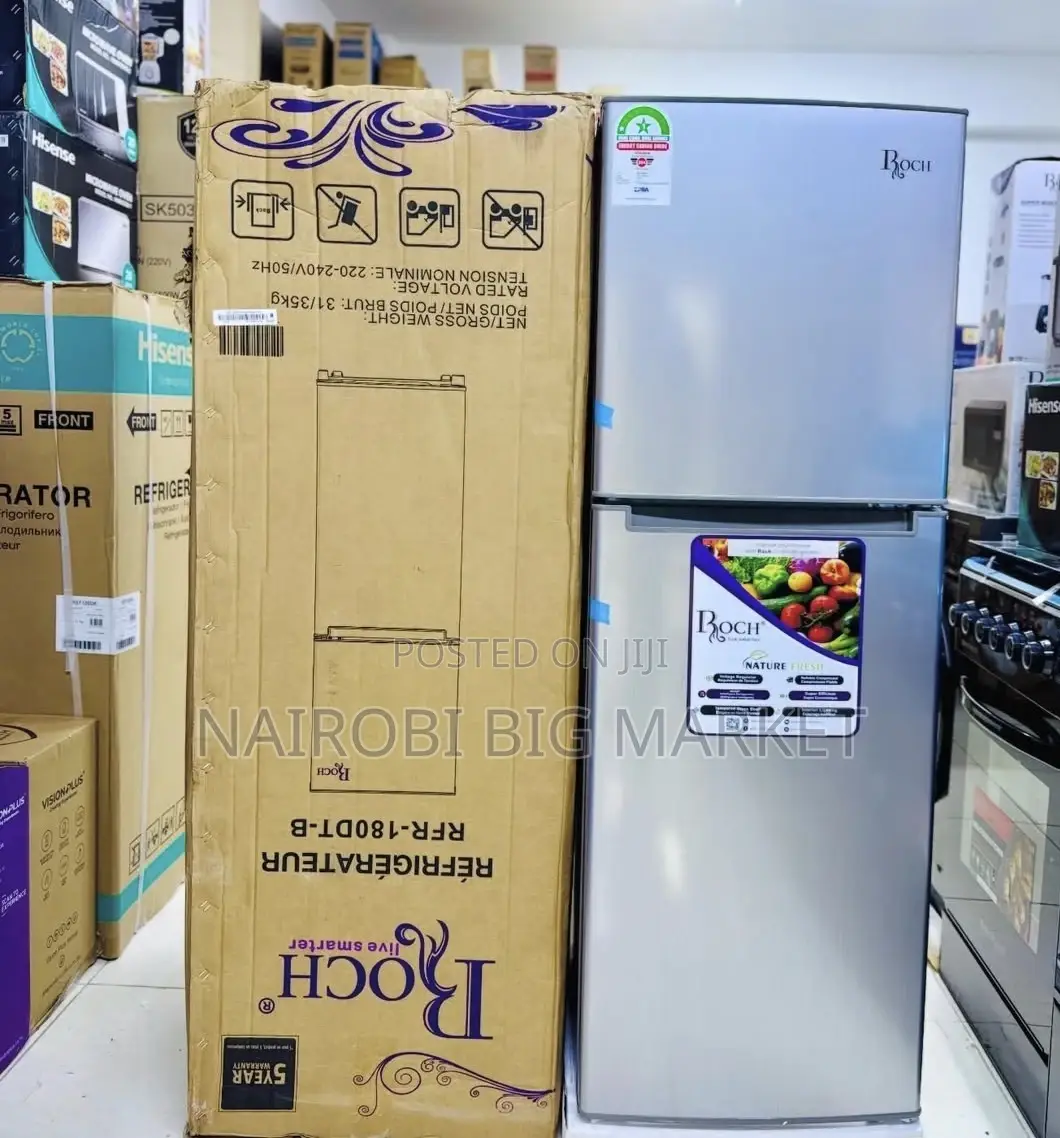 Roch134litres Double Door Fridge
