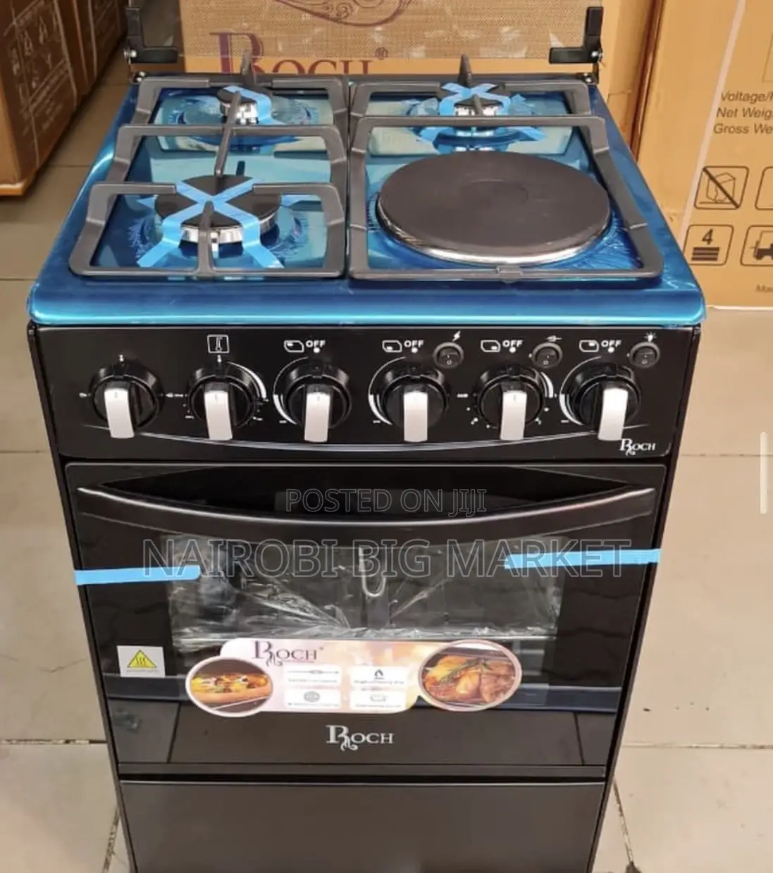 Roch Standing Cooker 3+1
