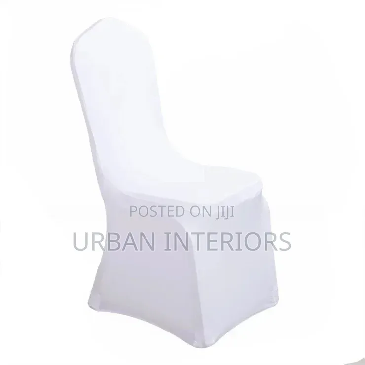 White Customized Chair Covers White Customized Chair Covers