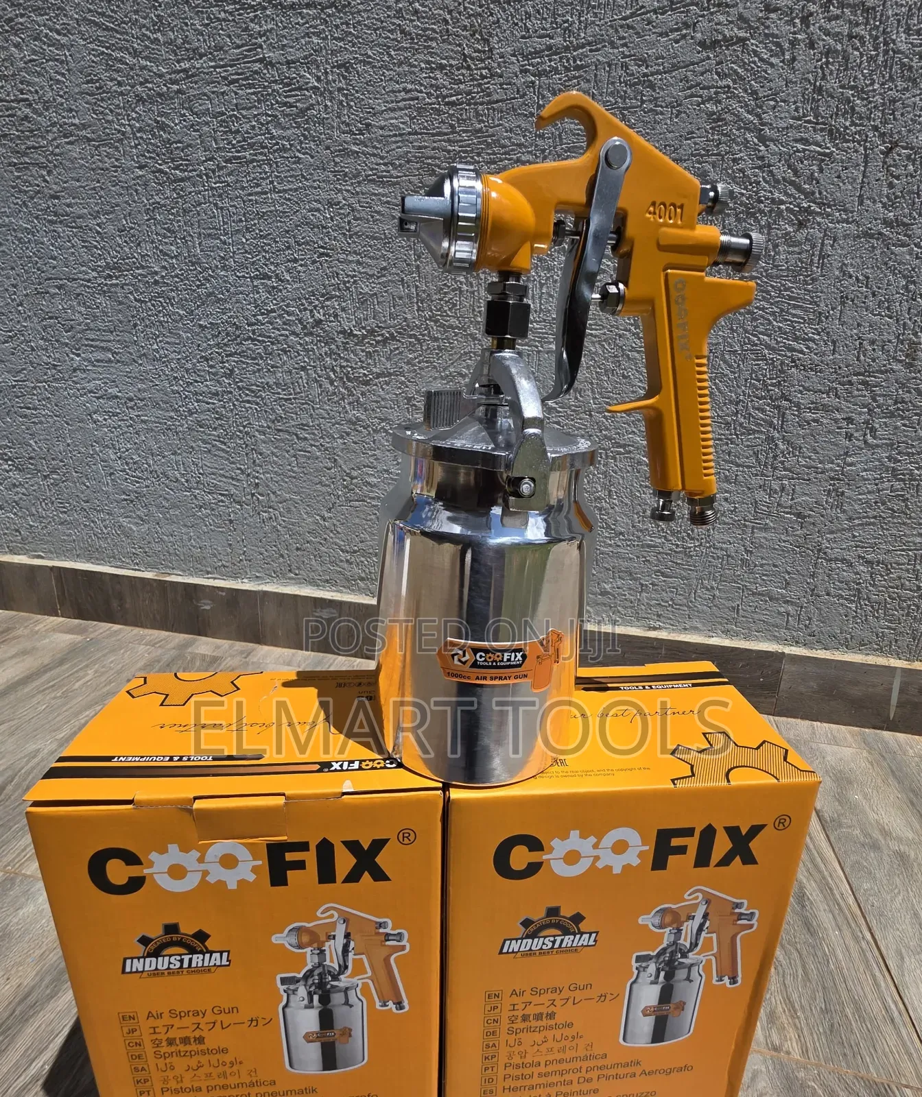 Coofix Air Spray Gun/Manual Pain Sprayer