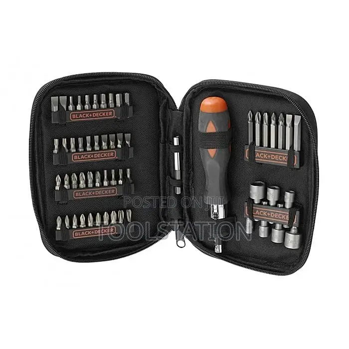 56-PC Drilling Driving Set A7104-Xj Black and Decker