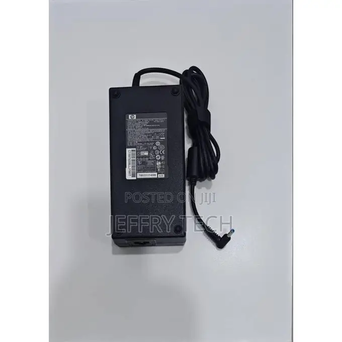 HP 200W 19.5v-10.3a Charger With Blue Tip 4.5mm X 3.0mm (4530) - Black