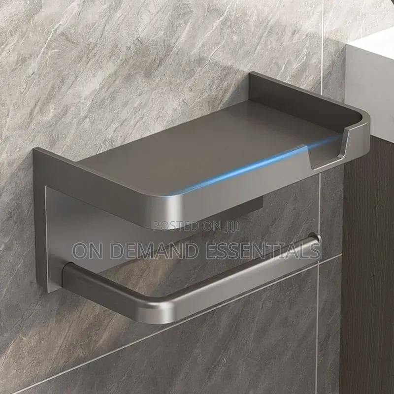 Punch Free Toilet Paper Towel Box Wall-Mounted