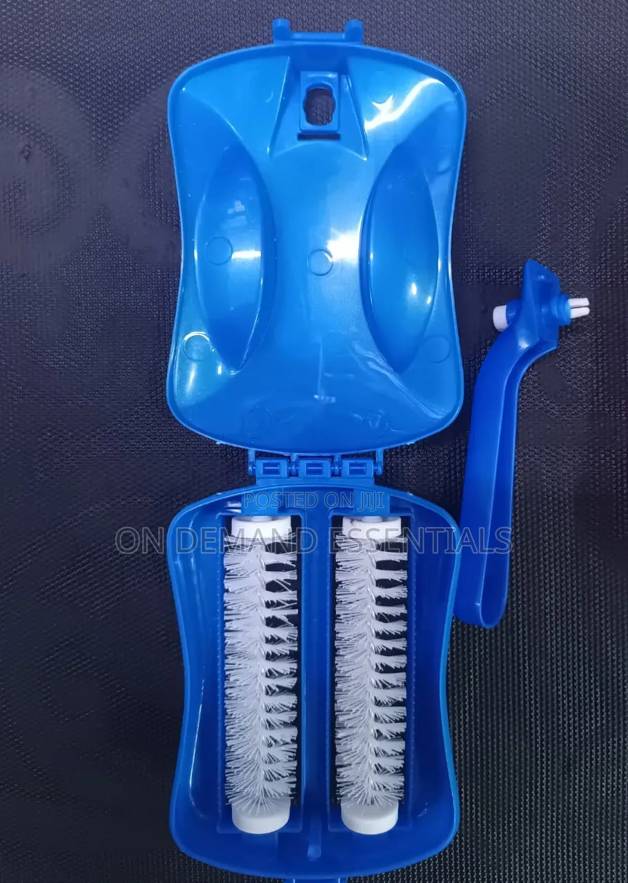 2 Lines Carpet Cleaning Fun and Easy Using the Carpet Brush