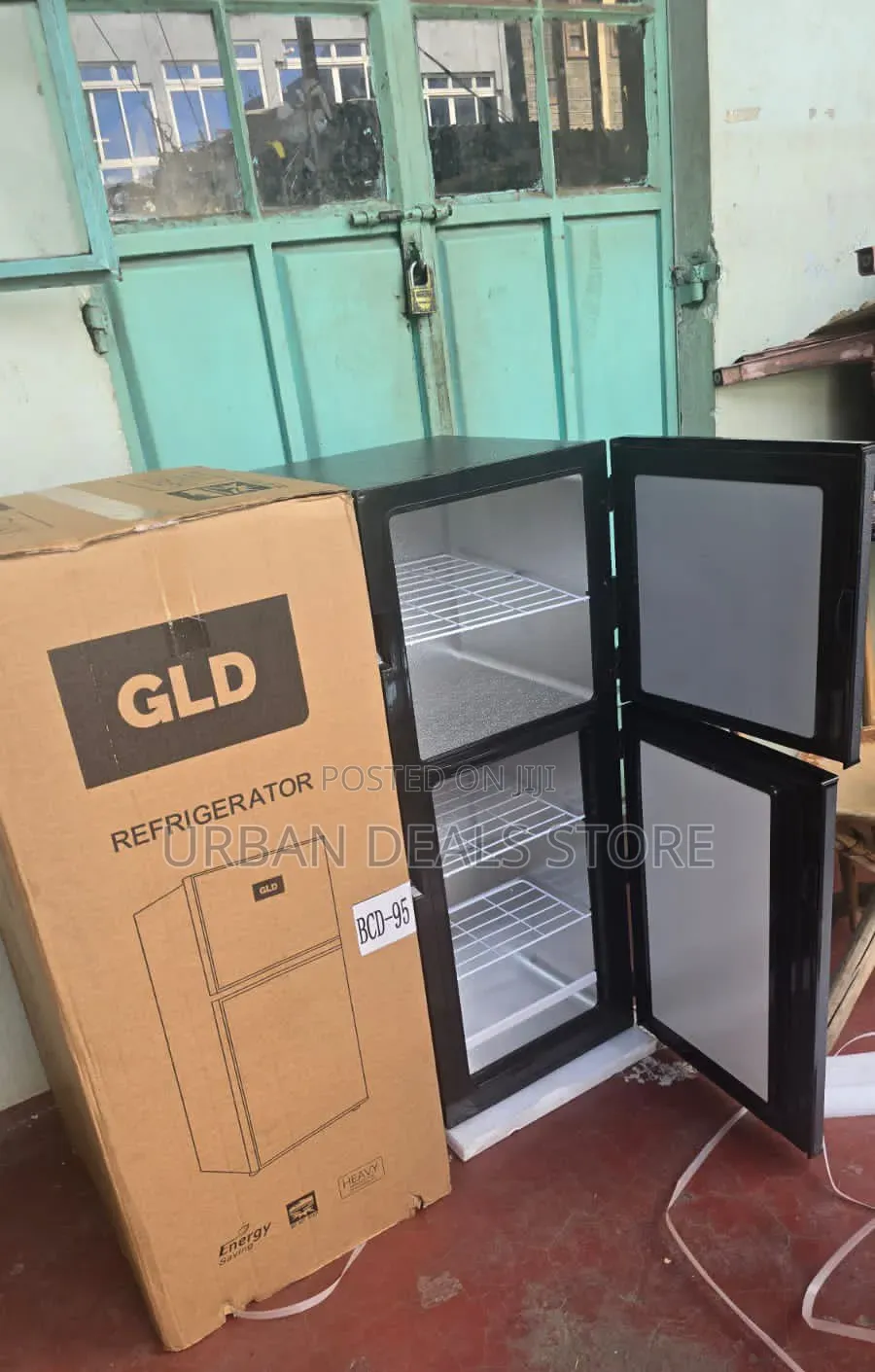 95L GLD Double Door Bottom Freezer Refrigerator