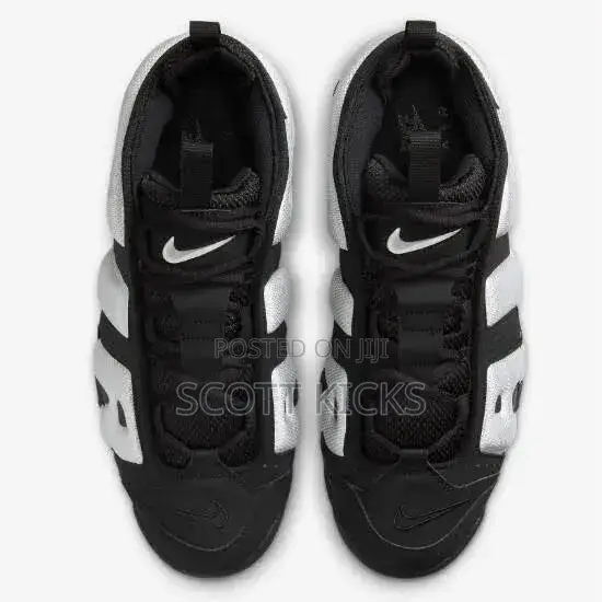Nike Air More Uptempo Low in the "Black/Photon Dust"