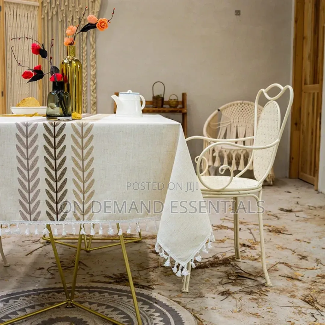 Cotton Linen Table Cloth
140*220cm