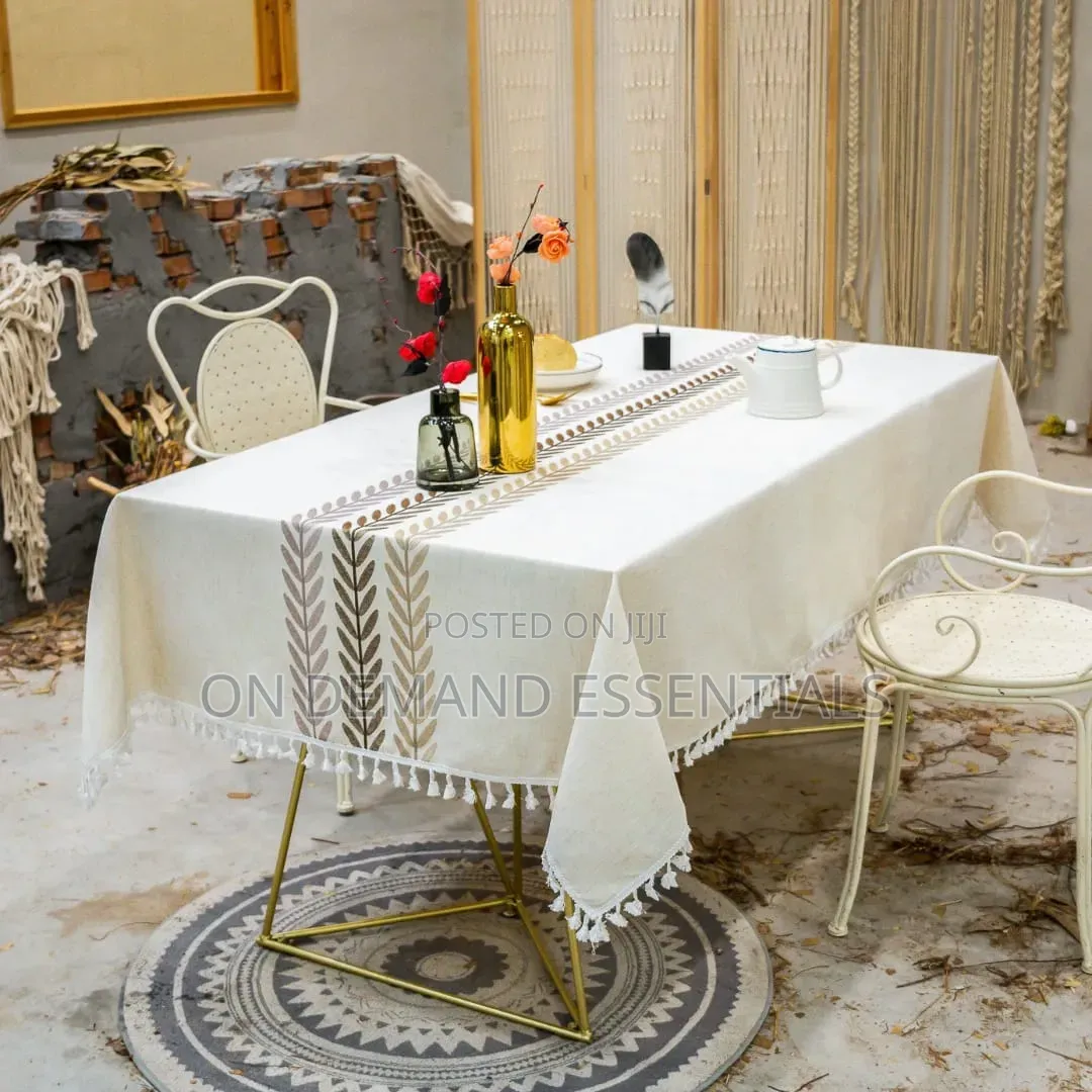 Cotton Linen Table Cloth
140*220cm
