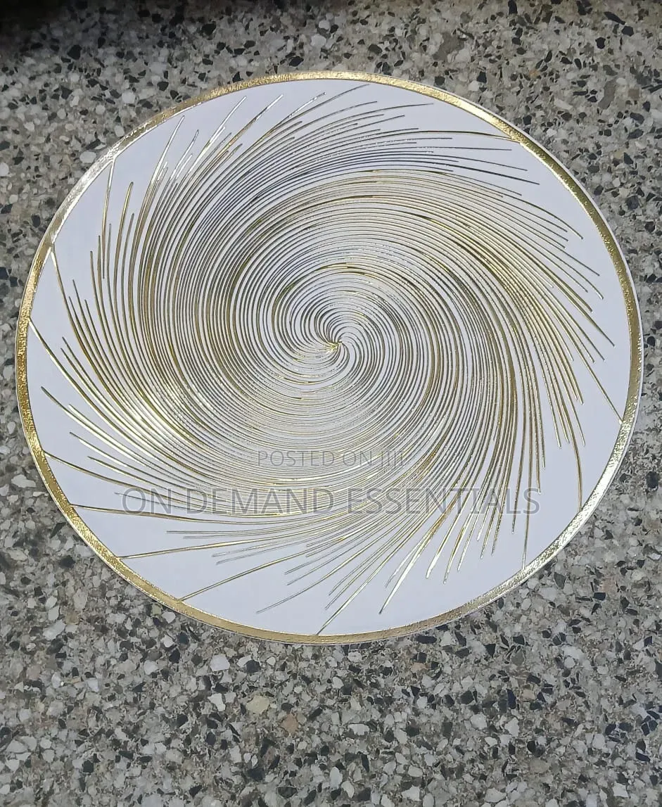 6pcs PVC Non-Woven, Waterproof Table Mats