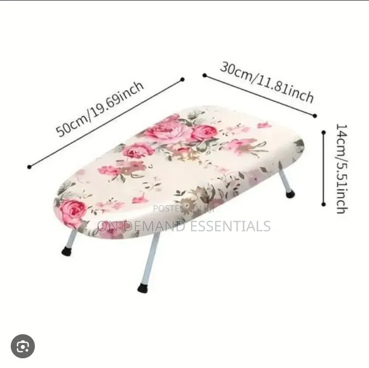 Portable Foldable Mini Ironing Board Size ;50 Cm * 30 Cm *14 Cm