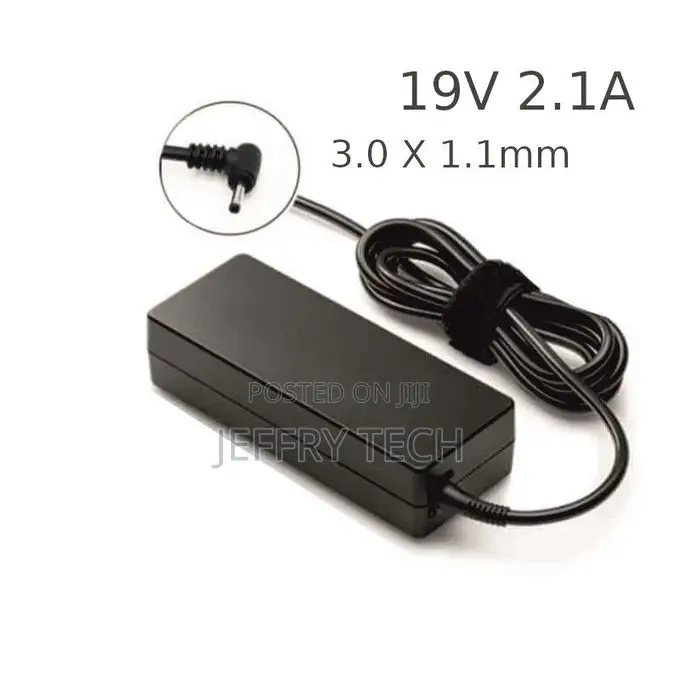 Samsung Small-Bout Charger 19V 2.1A / 60W + Cable - Black