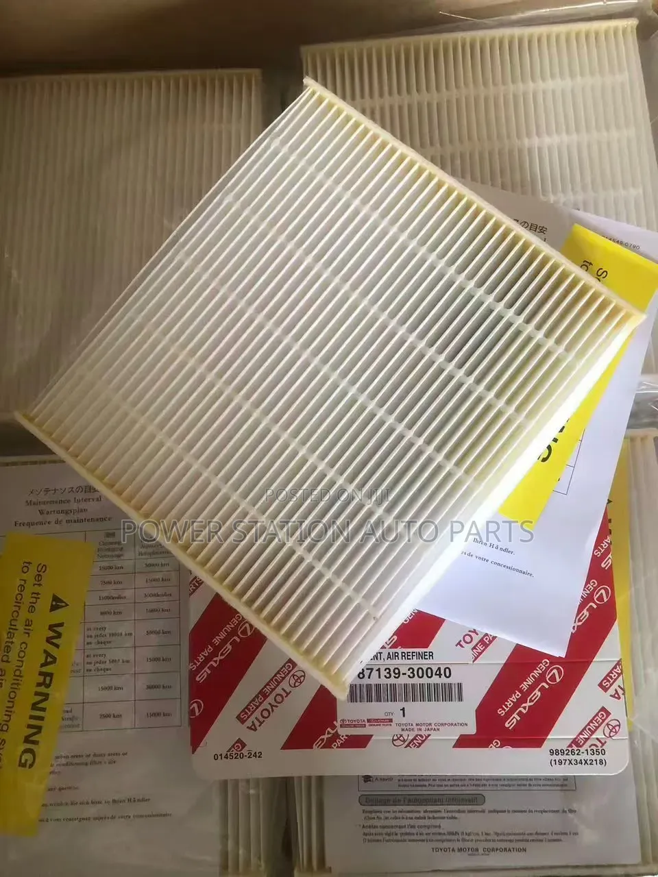 Tayota Prado J150 Cabin Filter