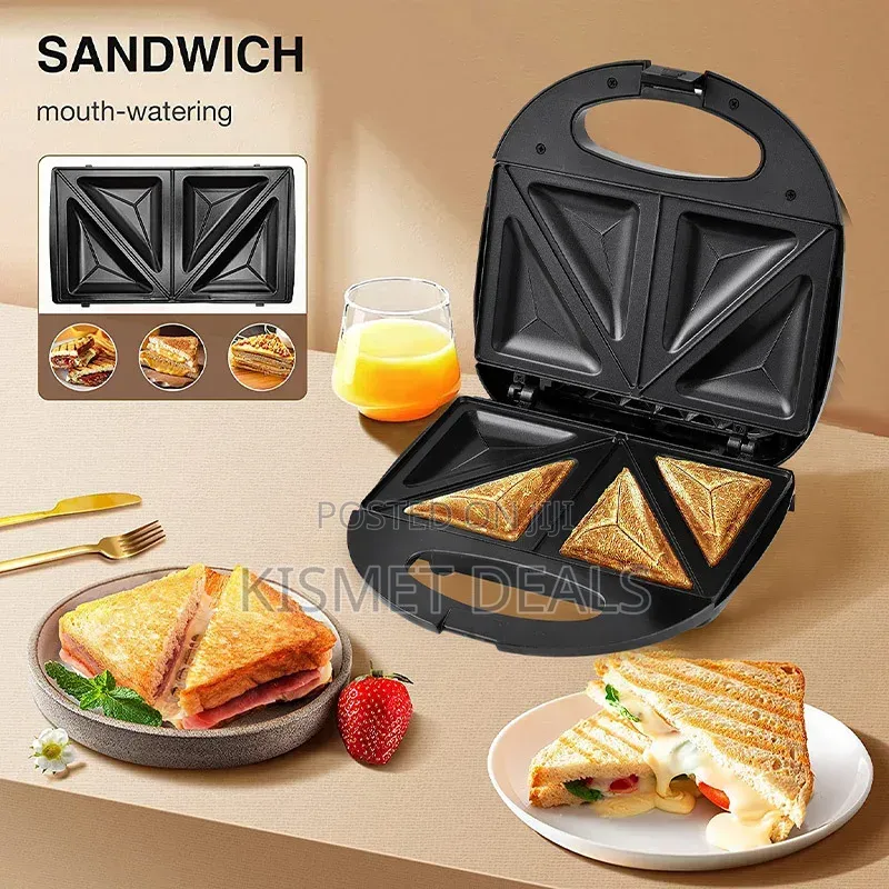 Electric Stainless Steel Non Stick Sandwich Maker
