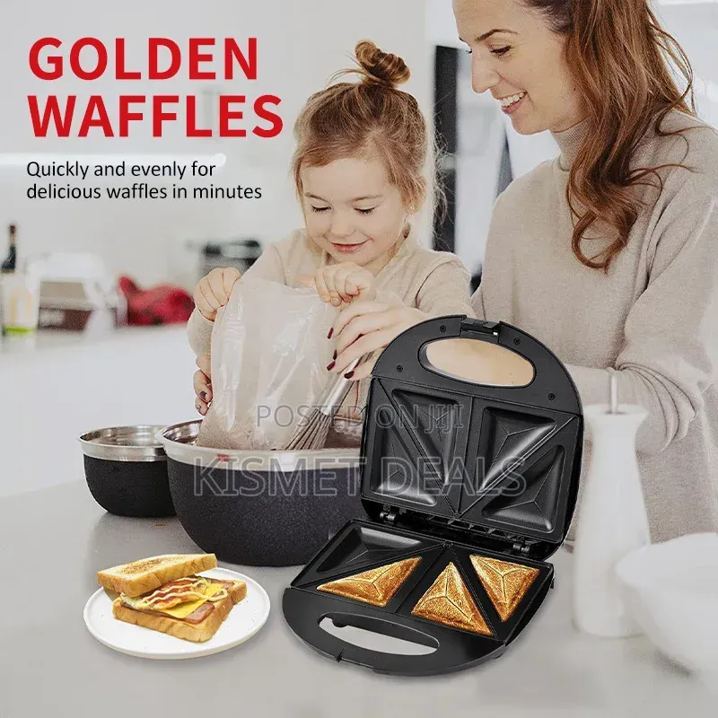 Electric Stainless Steel Non Stick Sandwich Maker