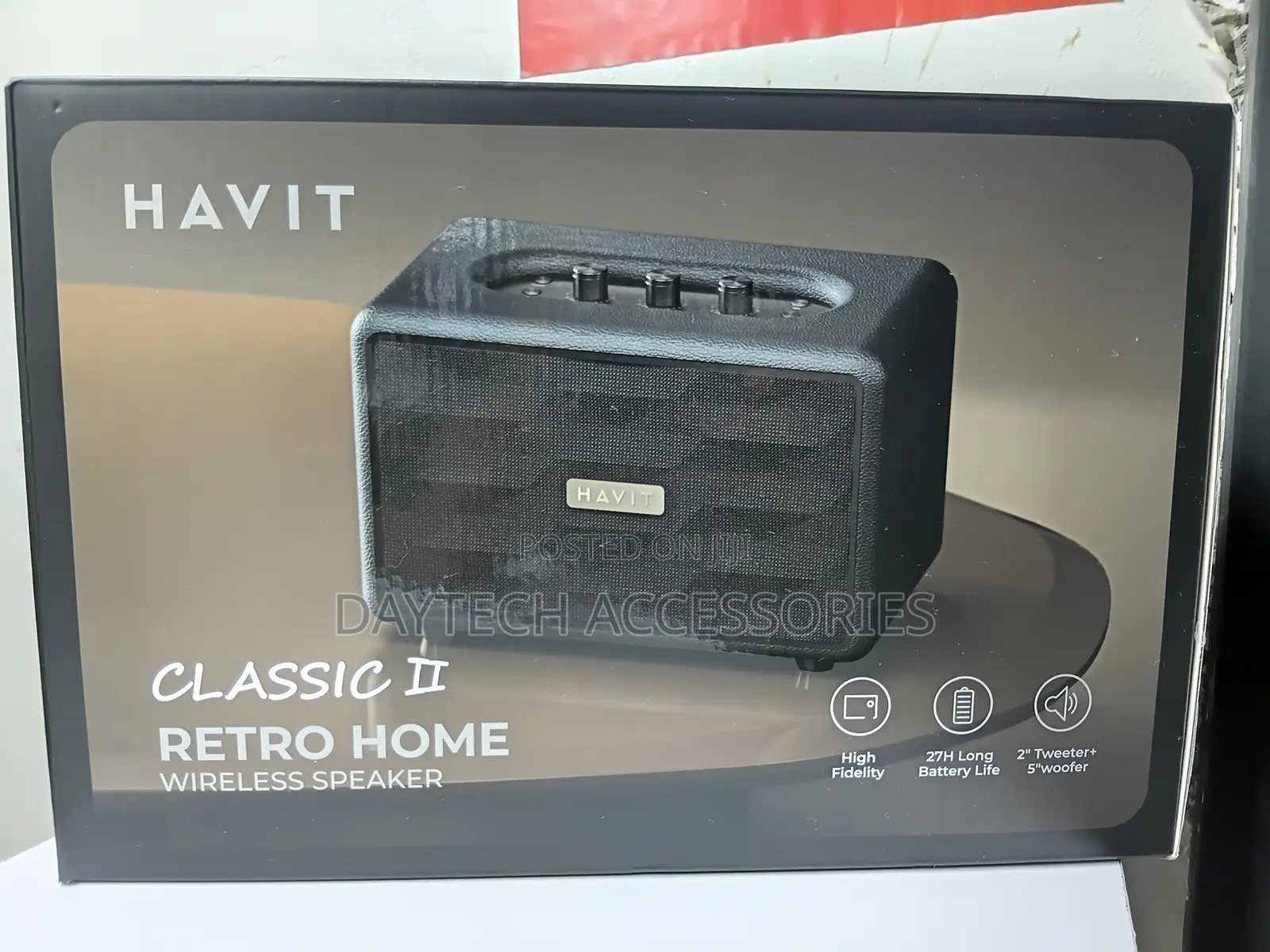 This Is a Havit SK906BT Classic II Retro Home Wireless Speaker.