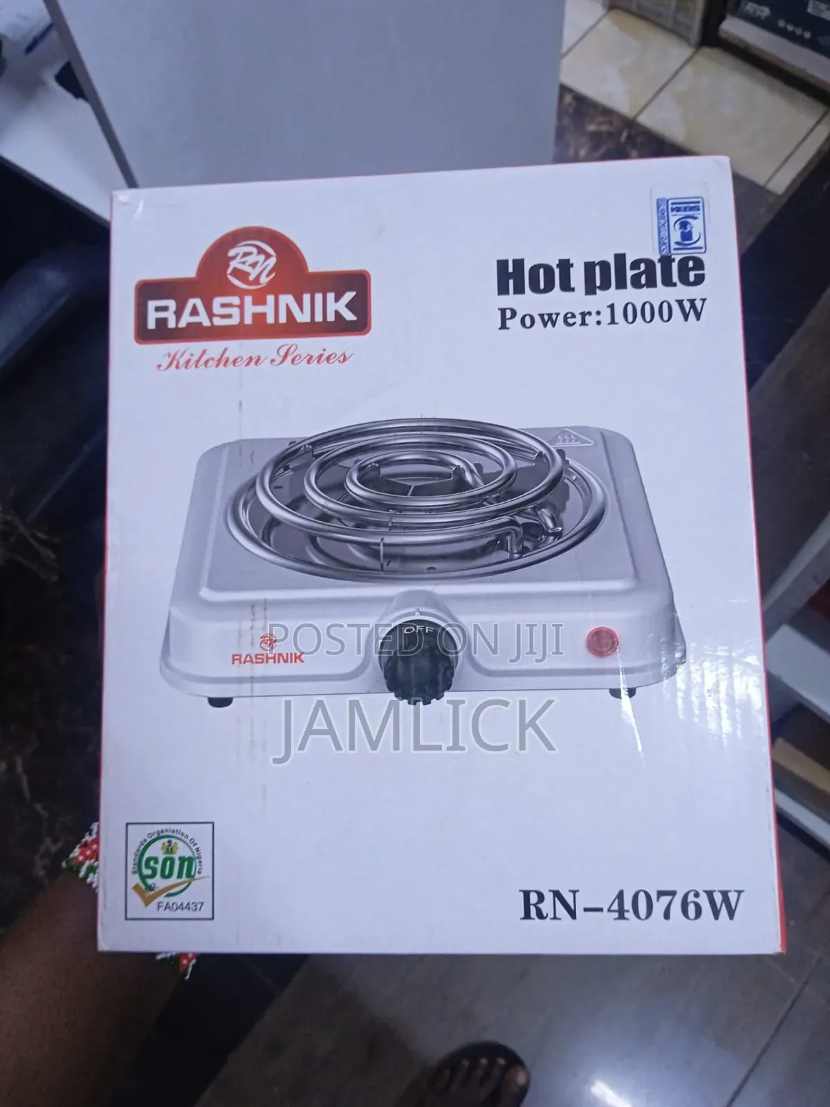 Cook Anywhere With Ease – Rashnik Single Coil Hot Plate - Sw