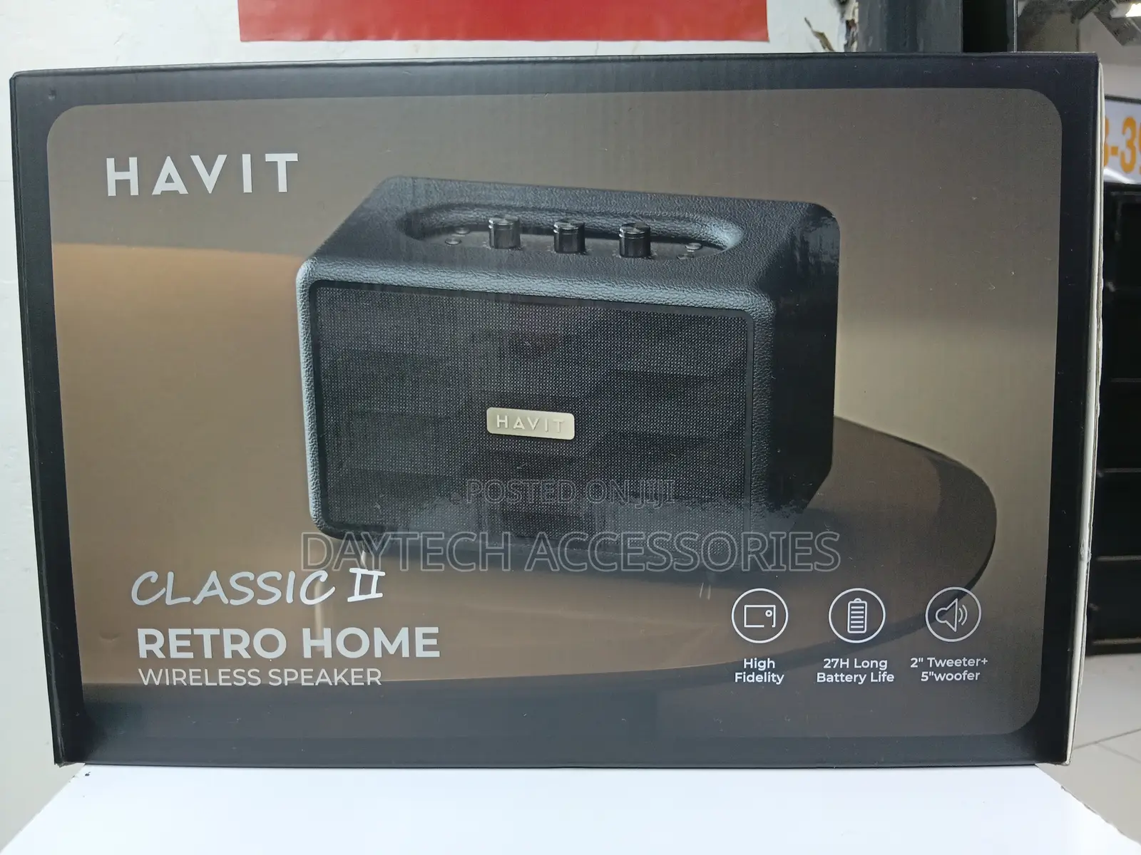 Havit SK906BT Classic II Retro Home Wireless Speaker.