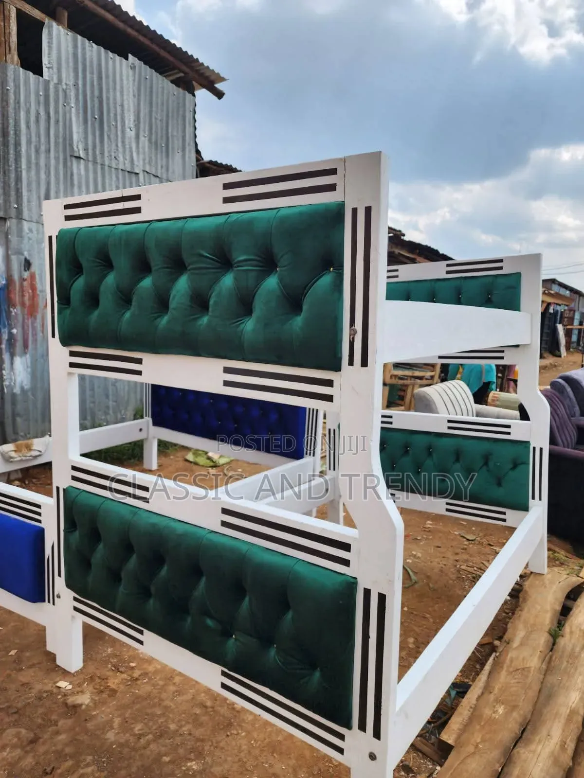 4x6 Bottom 3.5x6 Top Mocket Bunk Beds