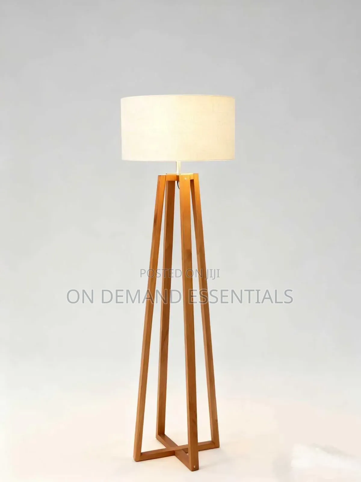 Wooden Floor Lamp Size: 40 × 150cm