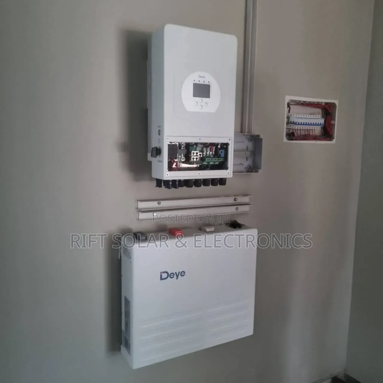 Deye 10kva Inverter - 15kwh Deye Lithium - (10)595W Bifacial Solar