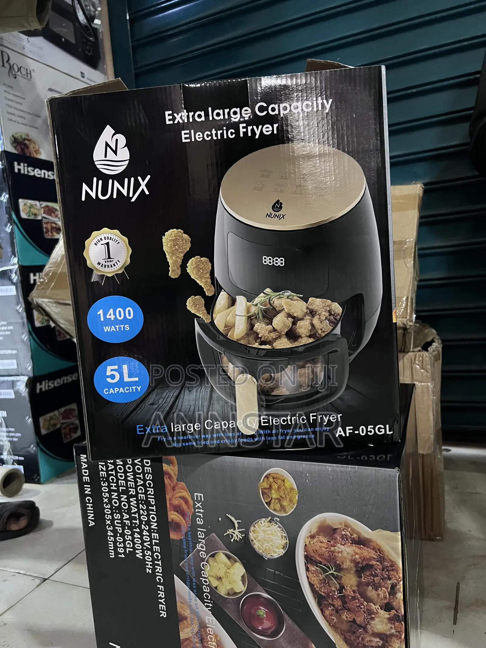 Nunix Extra Large Capacity Air Fryer