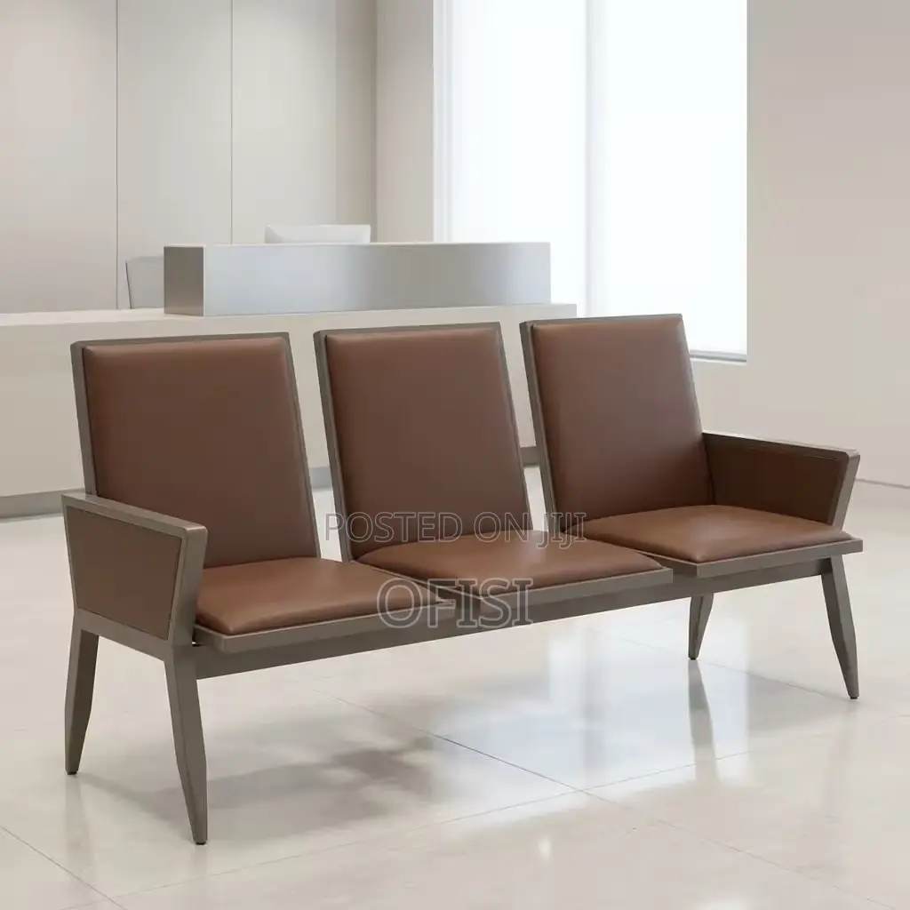 Waiting Bench; 3-Seater Comfy Waiting Chair