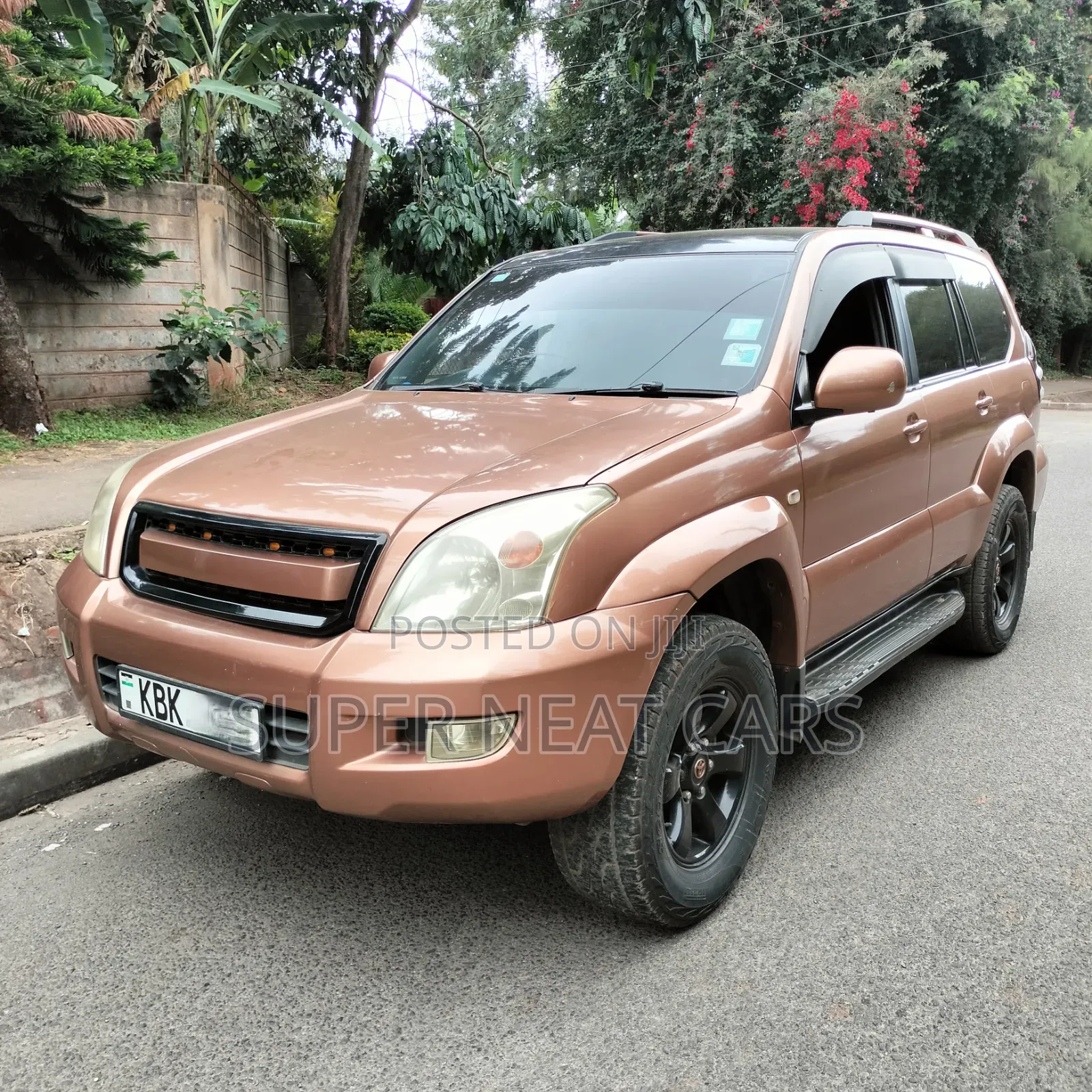 Toyota Land Cruiser Prado 2009 Brown