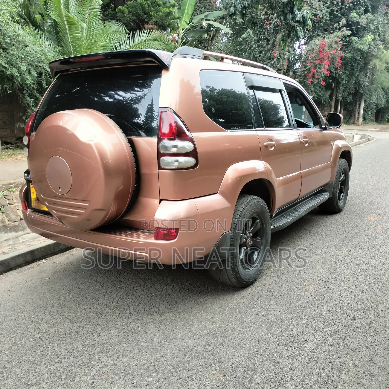 Toyota Land Cruiser Prado 2009 Brown