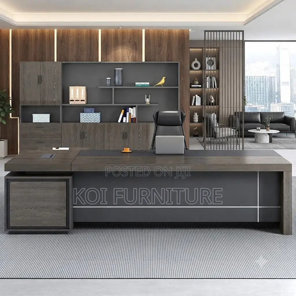 Office Desk; 1.6 Meter Premium Construction Executive Office Desk