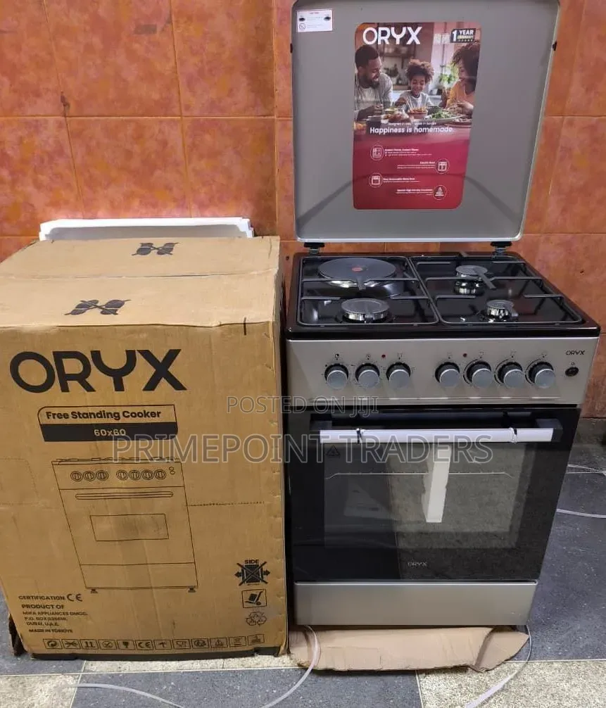 Mika Cooker Oryx Standing Cooker 60*60 3+1 Electric Oven