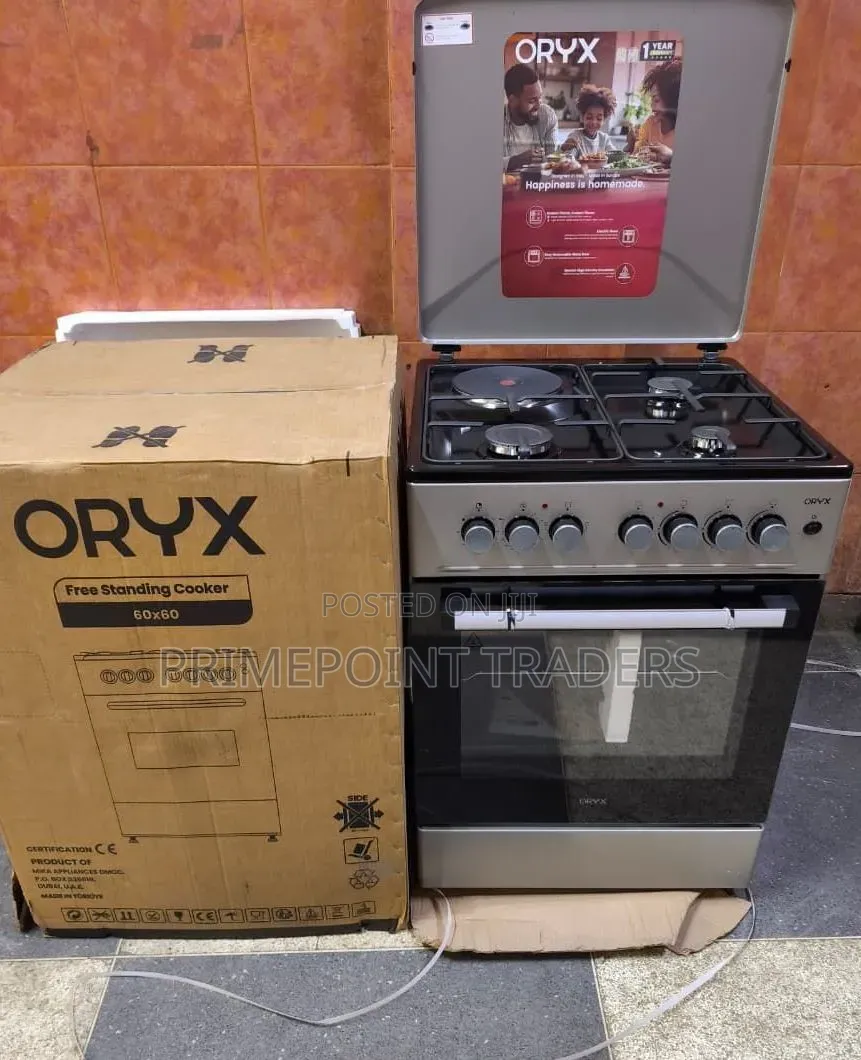 Mika ORYX 60*60 3+1Standing Cooker – Versatile Cooking Made Easy