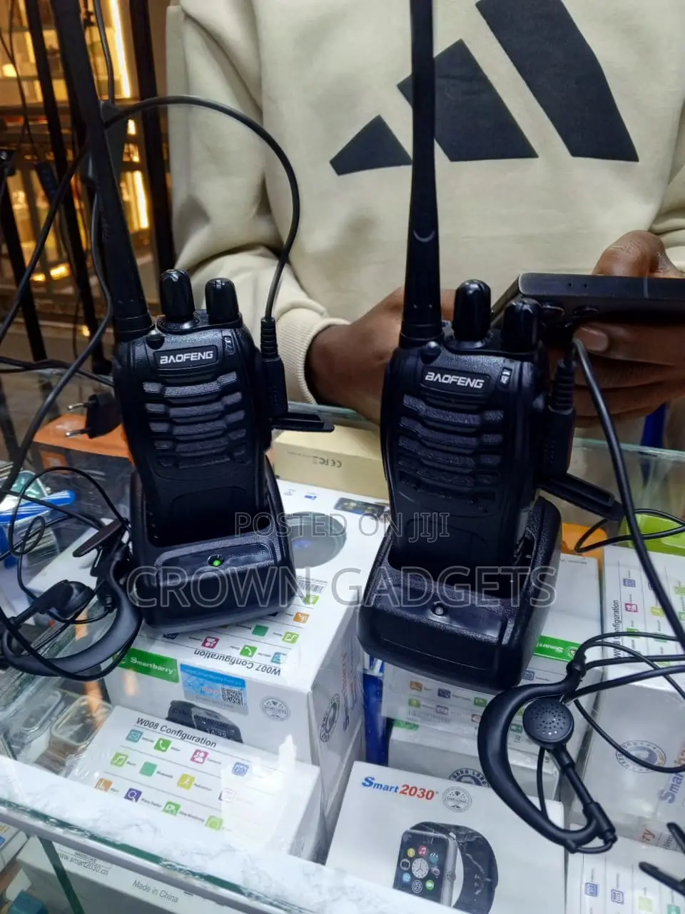 Baofeng BF-888S Portable UHF Walkie Talkie 1500mAh