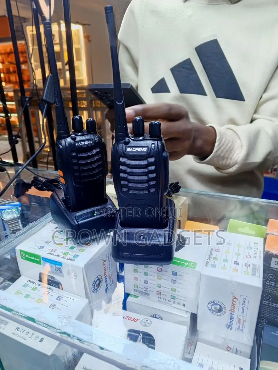 Baofeng BF-888S Portable UHF Walkie Talkie 1500mAh