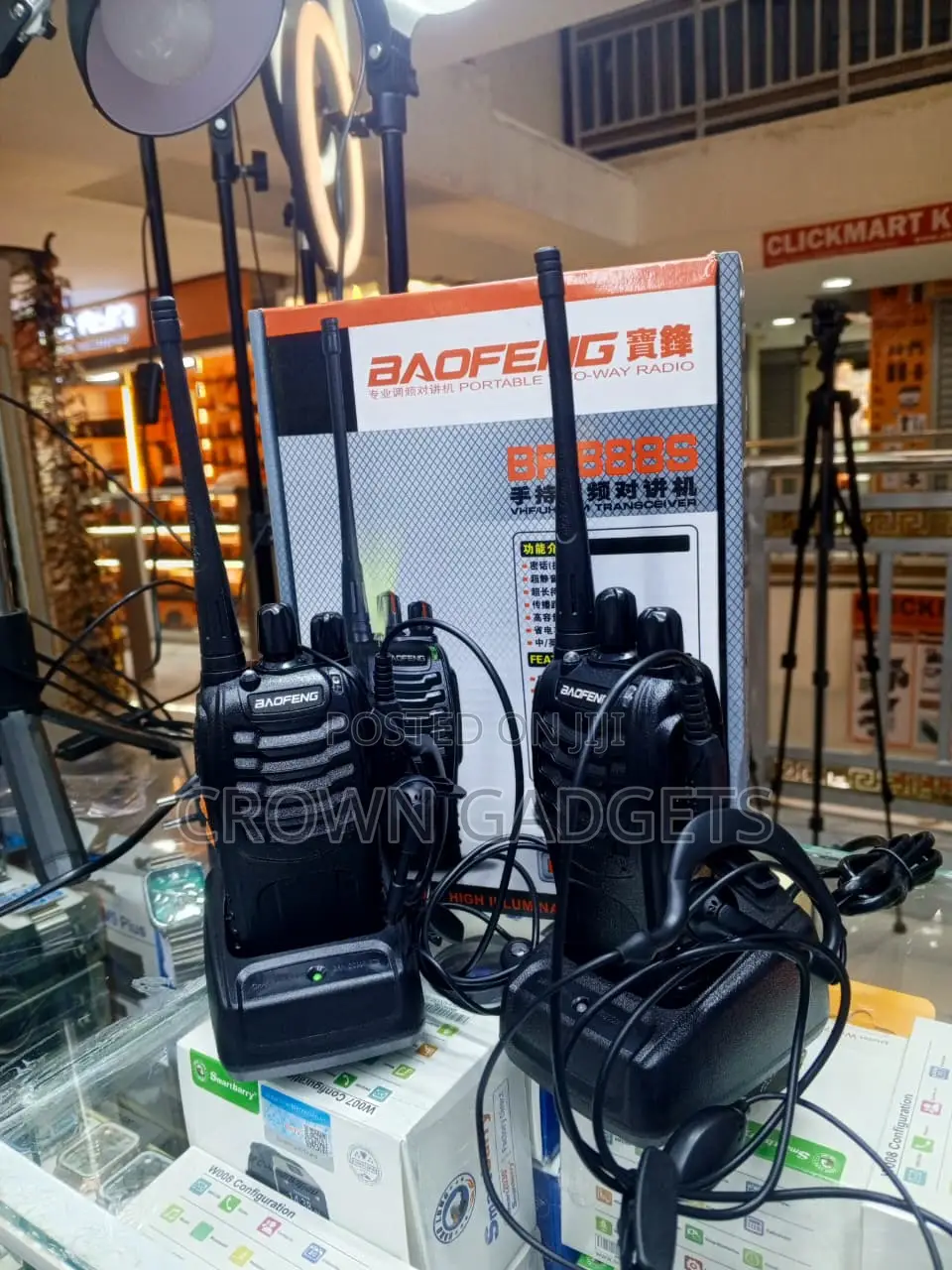 Baofeng BF-888S Handheld Two-Way Radio With Flashlight